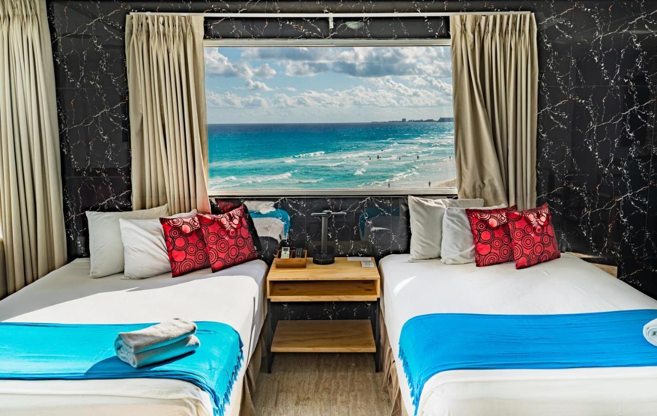 Paradise Beachfront & Nightlife Heart Cancún Exteriér fotografie