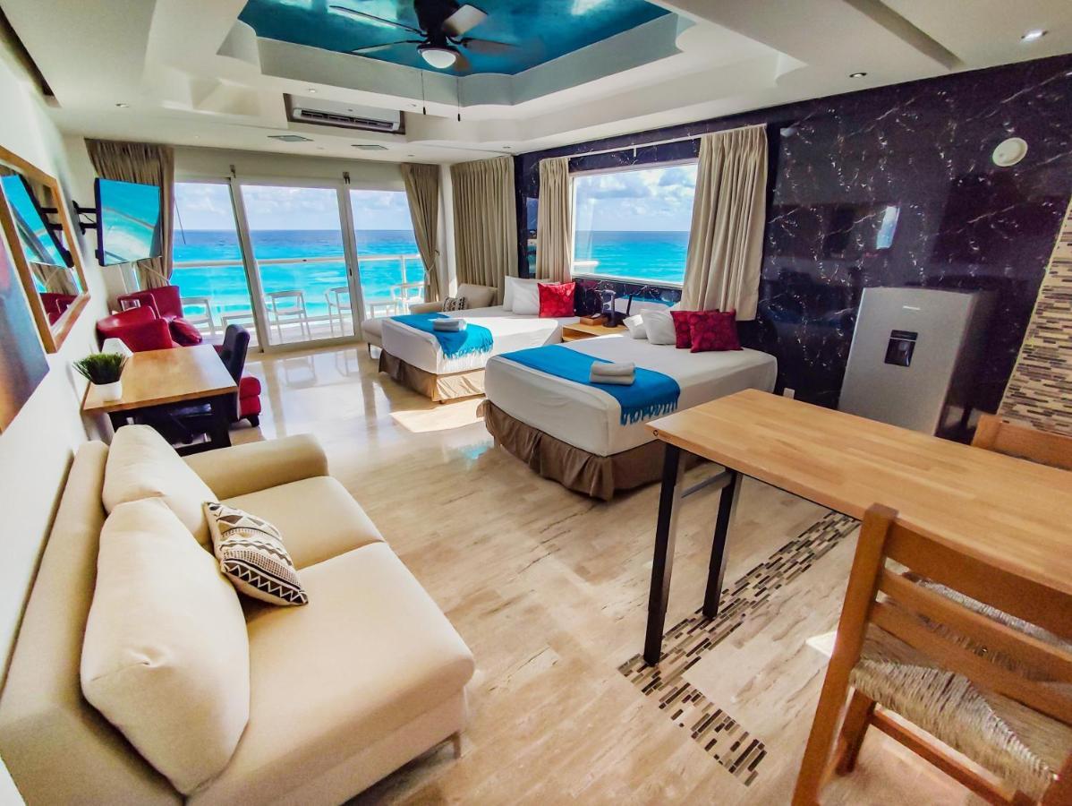Paradise Beachfront & Nightlife Heart Cancún Exteriér fotografie