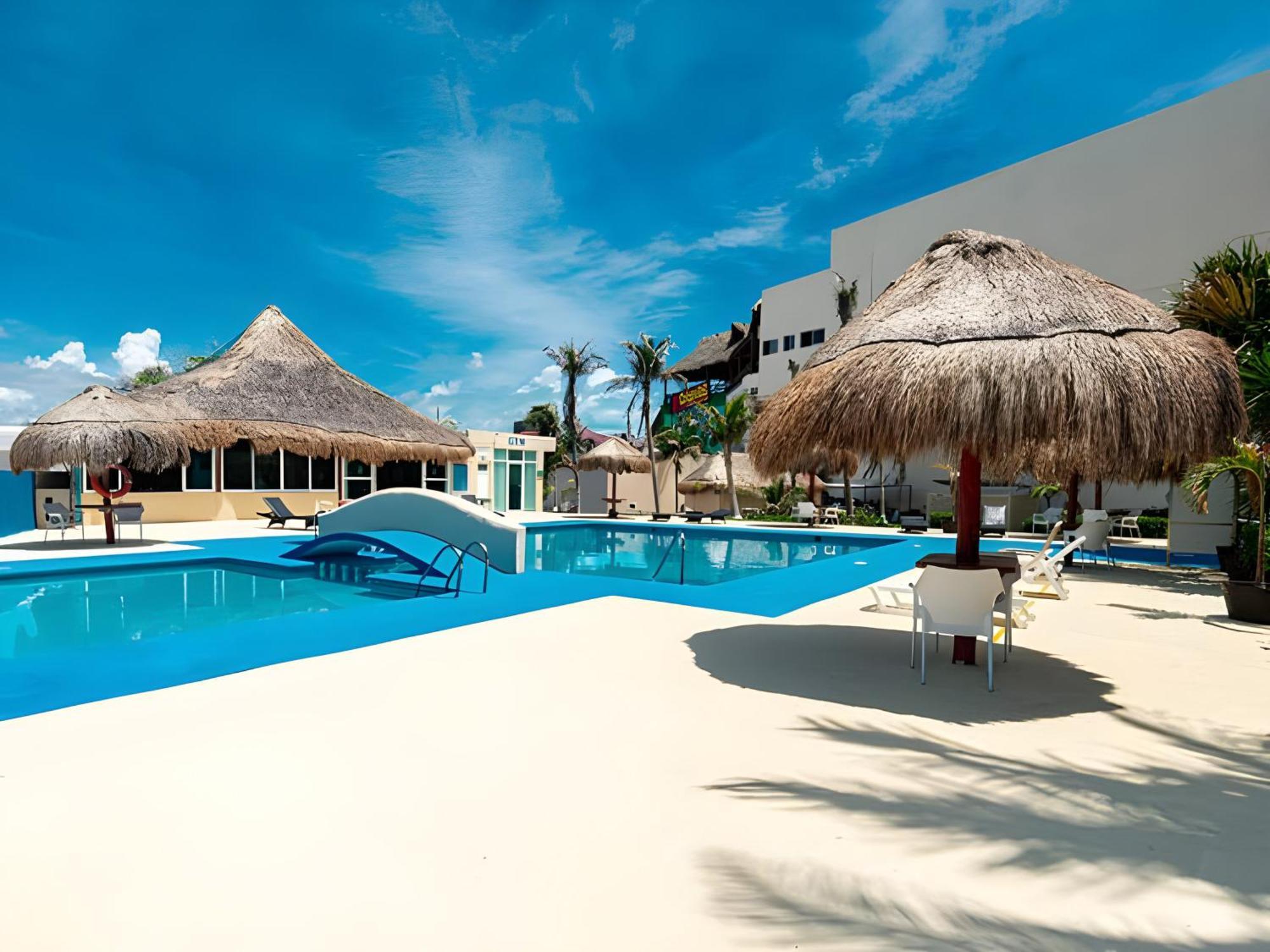 Paradise Beachfront & Nightlife Heart Cancún Exteriér fotografie