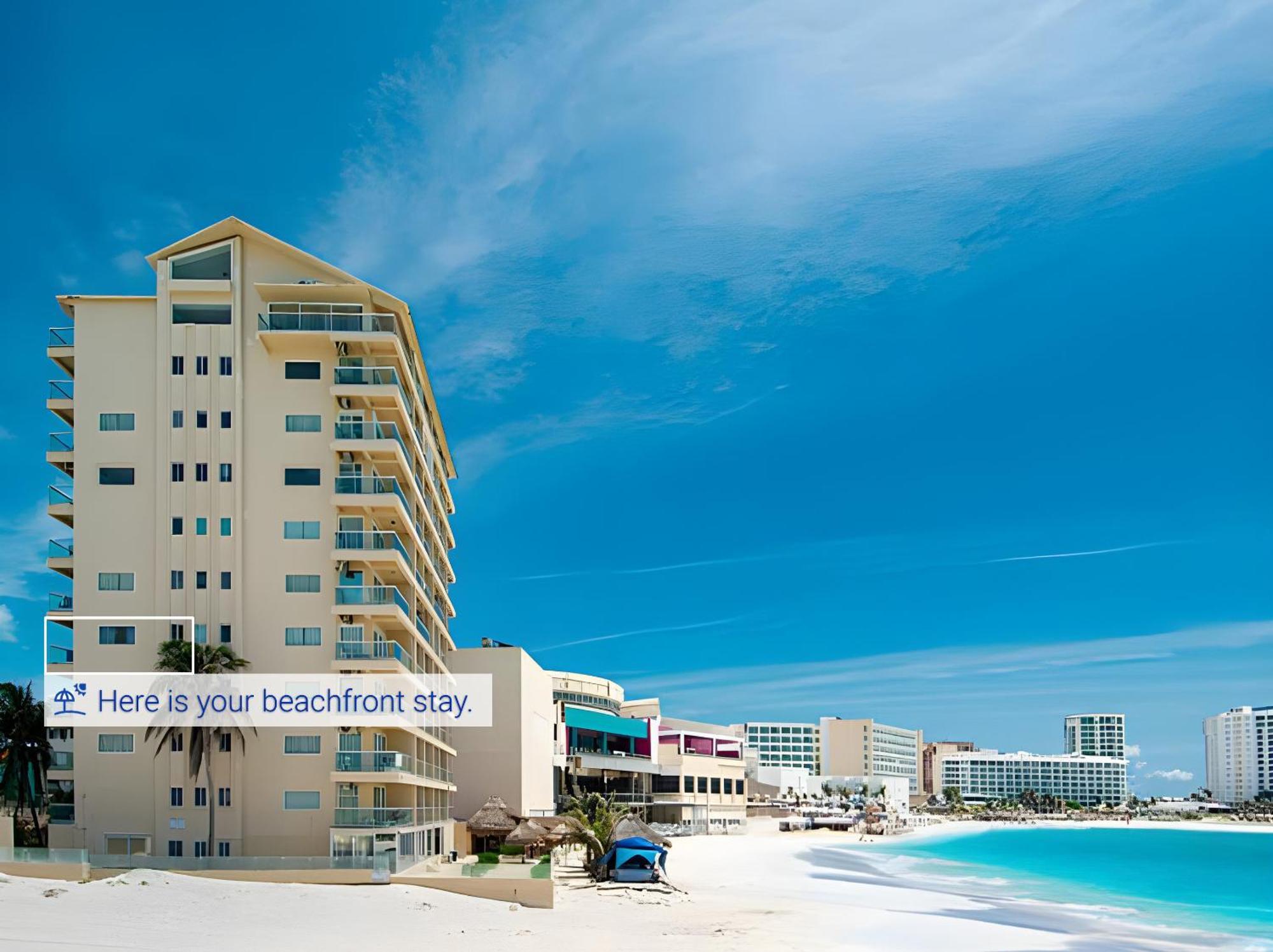 Paradise Beachfront & Nightlife Heart Cancún Exteriér fotografie